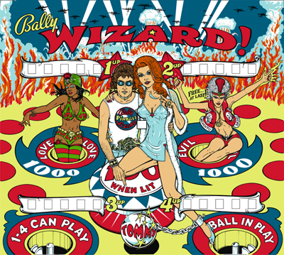 Wizard Backglass - Image 1