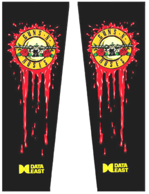 Guns N' Roses Backbox Decals