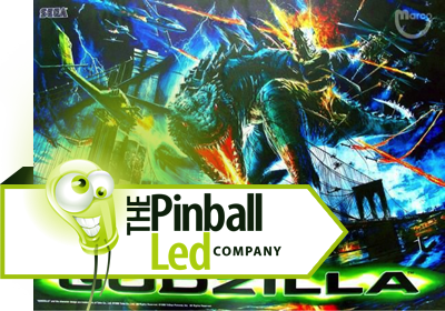 Godzilla UltiFlux Playfield LED Set