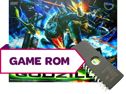 Godzilla Game/Display Rom Set - Image 1