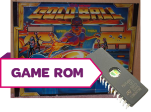 Gold Ball CPU Game Rom Set (7-Digit Bootleg)