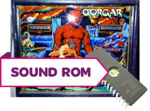 Gorgar Sound Rom IC7