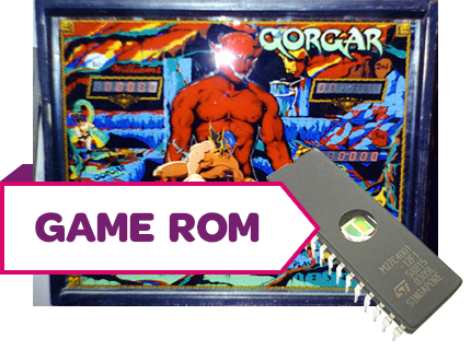 Gorgar CPU Game Rom - Image 1