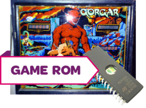 Gorgar CPU After-Factory Modified Game Rom