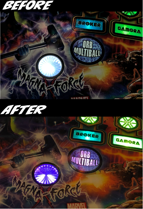 Guardians of the Galaxy Magnet/Multiball Insert Bracket - Image 1