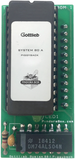 Gottlieb System 80A Piggyback