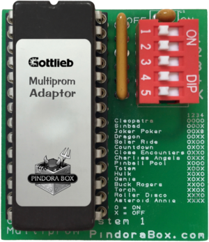 Gottlieb Multiprom System 1 Adaptor