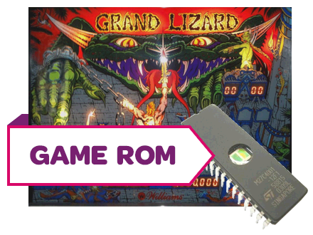 Grand Lizard CPU Game Rom Set - Image 1