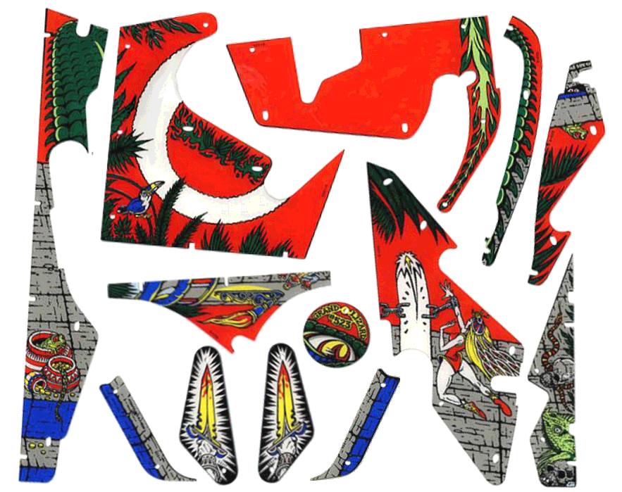 Grand Lizard Plastic Set - Image 1