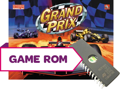 Grand Prix Game/Display Rom Set - Image 1