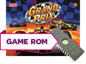 Grand Prix Game/Display Rom Set (Italian)