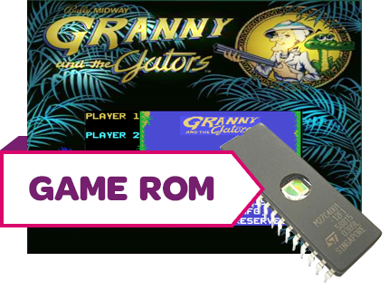 Granny and the Gators CPU Game Rom Set - Image 1