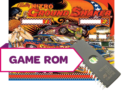 Nitro Ground Shaker CPU Game Rom Set - Image 1
