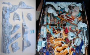 White Water Mountain/boulders White/Ice Set