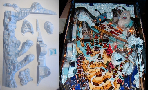 White Water Mountain/boulders White/Ice Set - Image 1