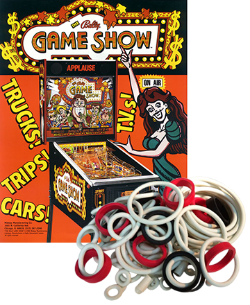The Bally Game Show Rubber Set - Image 1