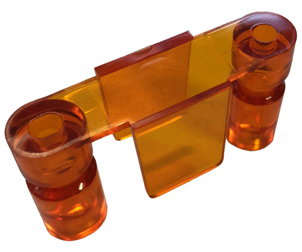 Sega/Stern Lane Guide Orange - Image 1