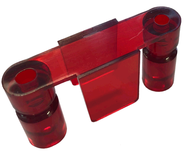 Sega/Stern Lane Guide Red - Image 1