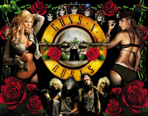 Guns N' Roses Alternate Translite 1