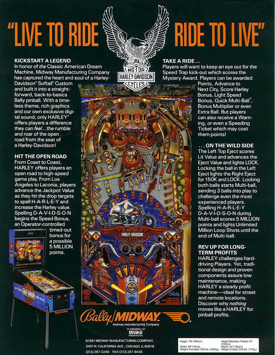 Harley Davidson Flyer - Image 2