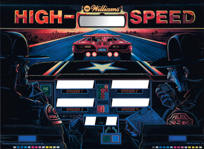 High Speed Backglass - Image 1