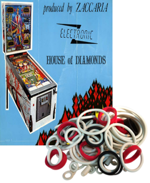 House of Diamonds Rubber Set