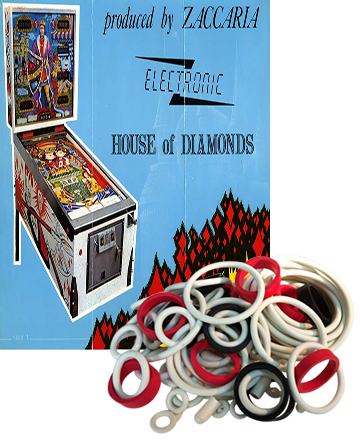 House of Diamonds Rubber Set