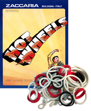 Hot Wheels Rubber Set