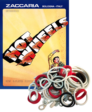 Hot Wheels Rubber Set - Image 1