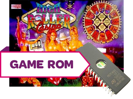 High Roller Casino Game/Display/Sound Rom Set (French) - Image 1