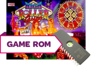 High Roller Casino Game/Display/Sound Rom Set (Italian)