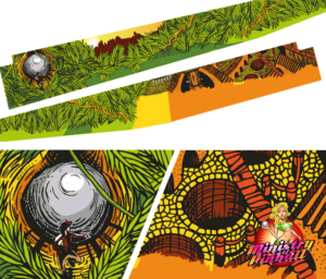 Indiana Jones Sideboard Decals