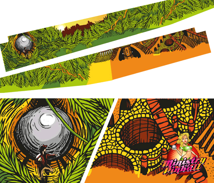 Indiana Jones Sideboard Decals - Image 1