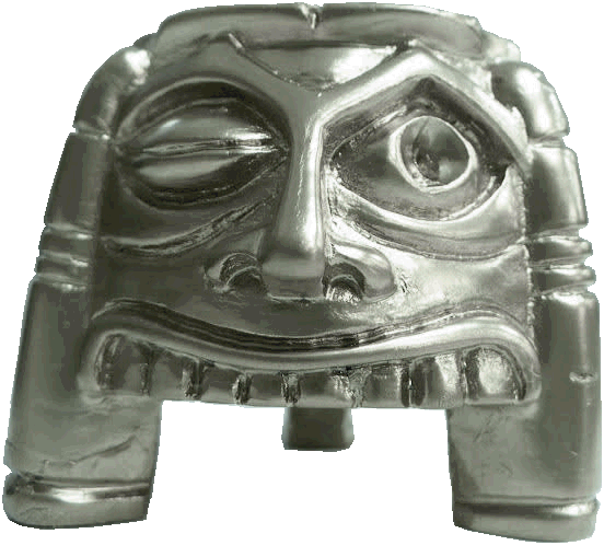 Indiana Jones Idol Figure Silver - Image 1
