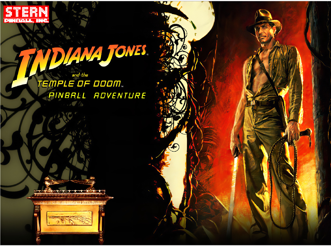 Indiana Jones (Stern) Alternate Translite 2 - Image 1