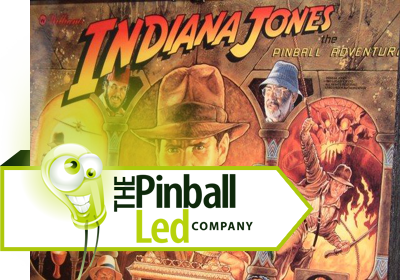 Indiana Jones UltiFlux Mini Playfield LED Set - Image 1