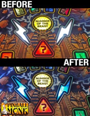 Iron Maiden Lightning Bolt Bracket