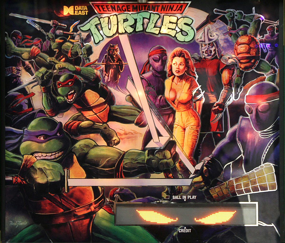 Teenage Mutant Ninja Turtles Game/Display Rom Set - Image 1