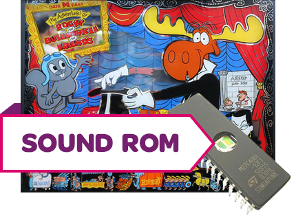 Adventures of Rocky and Bullwinkle and Friends Sound Rom U21 - Image 1