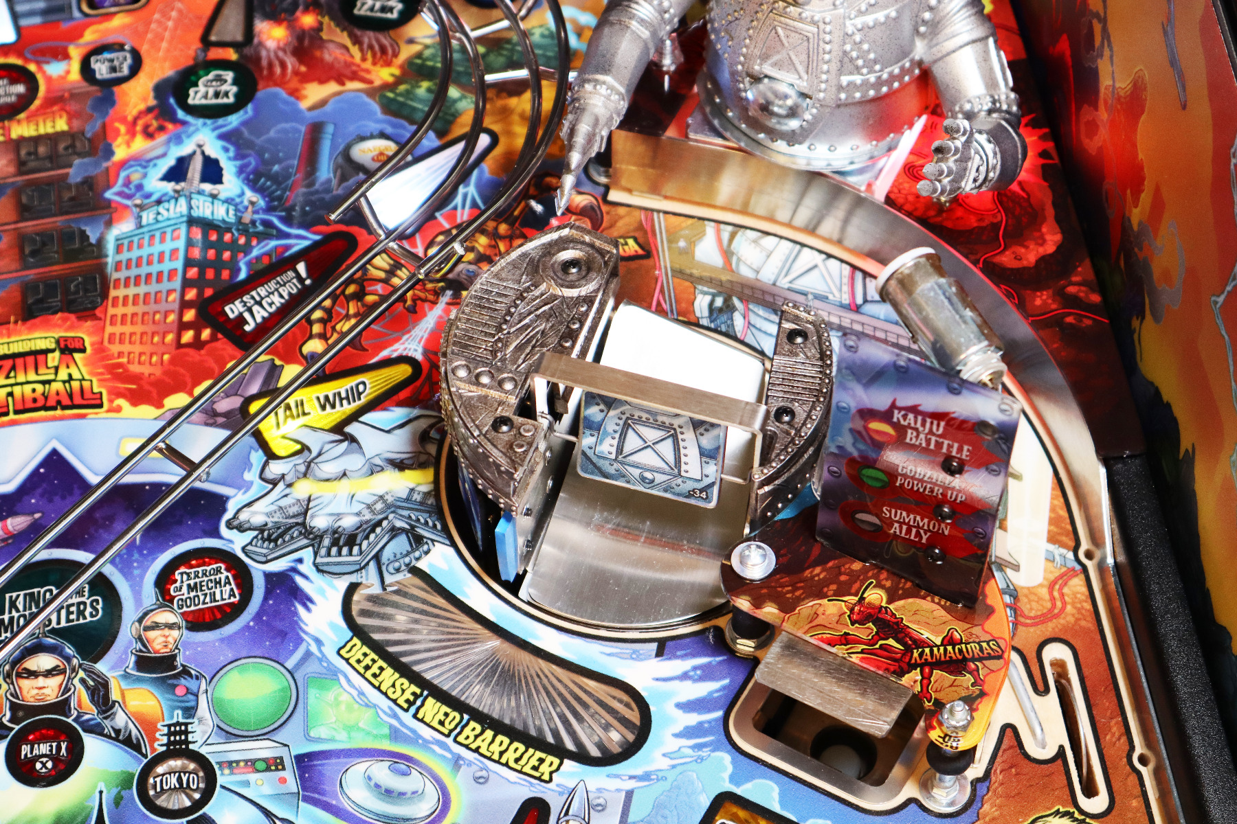 Godzilla Mechagodzilla Shield Sculpt by The Art of Pinball - Image 14