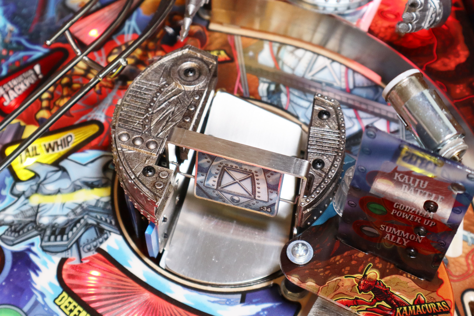 Godzilla Mechagodzilla Shield Sculpt by The Art of Pinball - Image 12