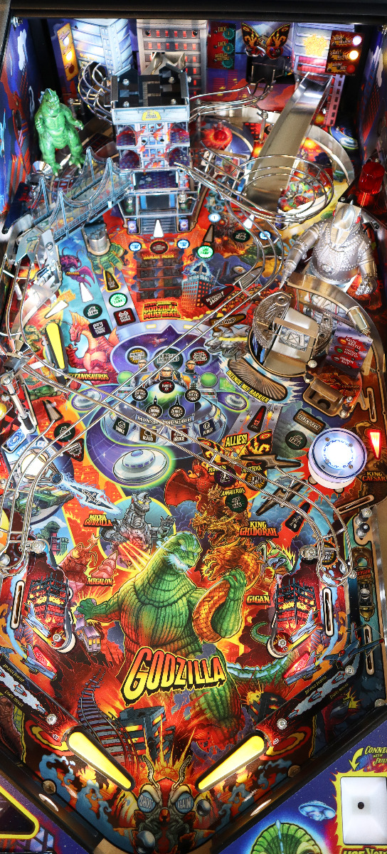 Godzilla Mechagodzilla Shield Sculpt by The Art of Pinball - Image 8