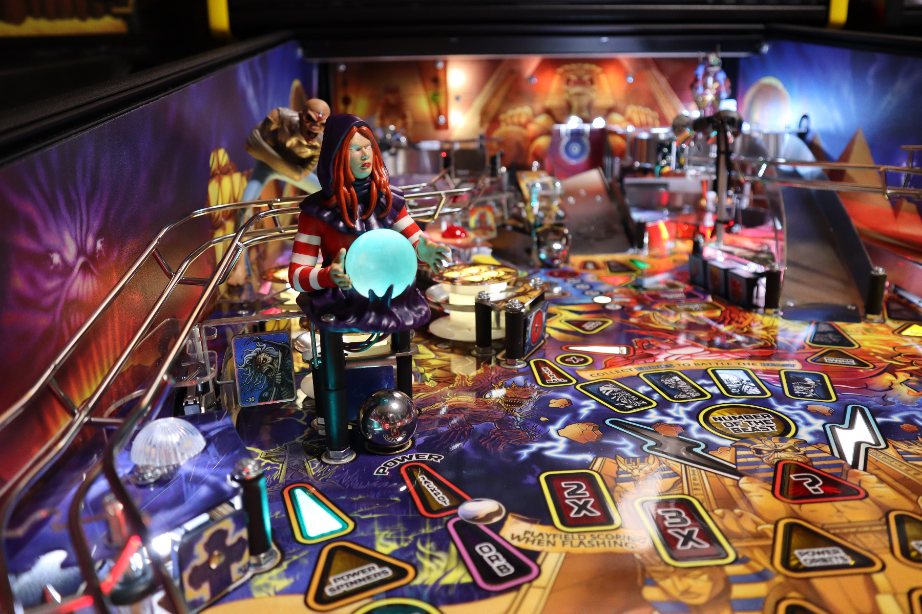 Iron Maiden Sculpted Oracle by The Art of Pinball - Image 12