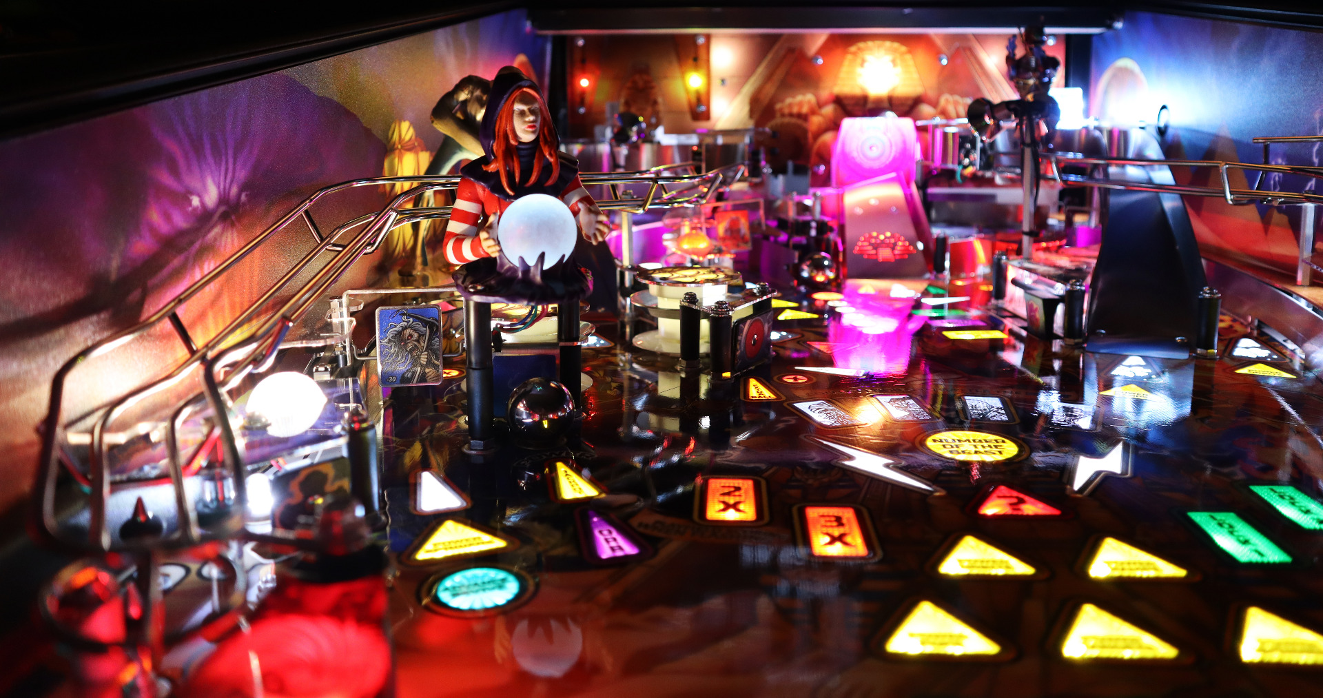 Iron Maiden Sculpted Oracle by The Art of Pinball - Image 5