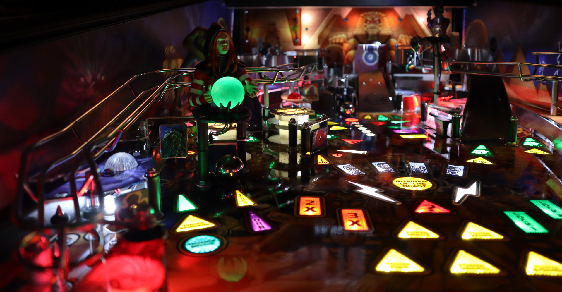 Iron Maiden Sculpted Oracle by The Art of Pinball - Image 4