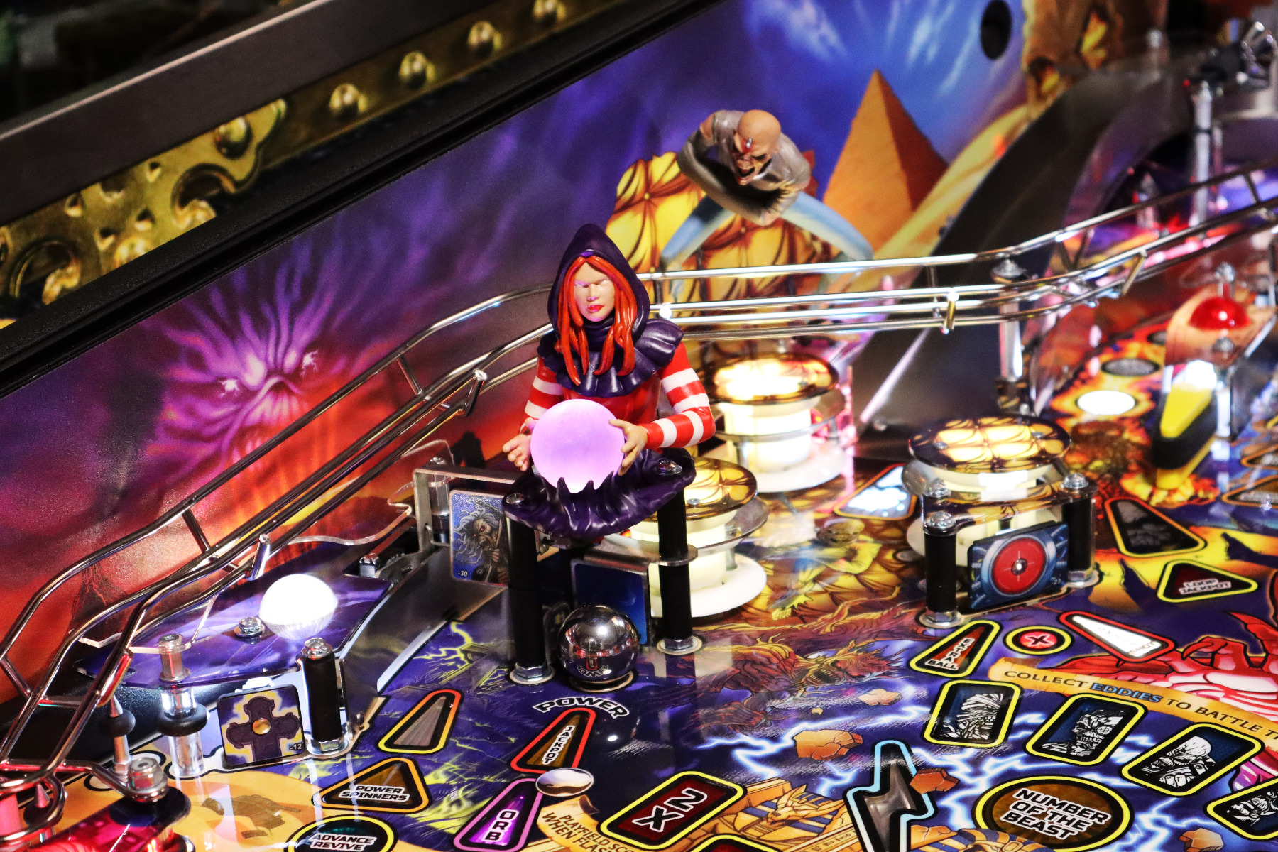 Iron Maiden Sculpted Oracle by The Art of Pinball - Image 3