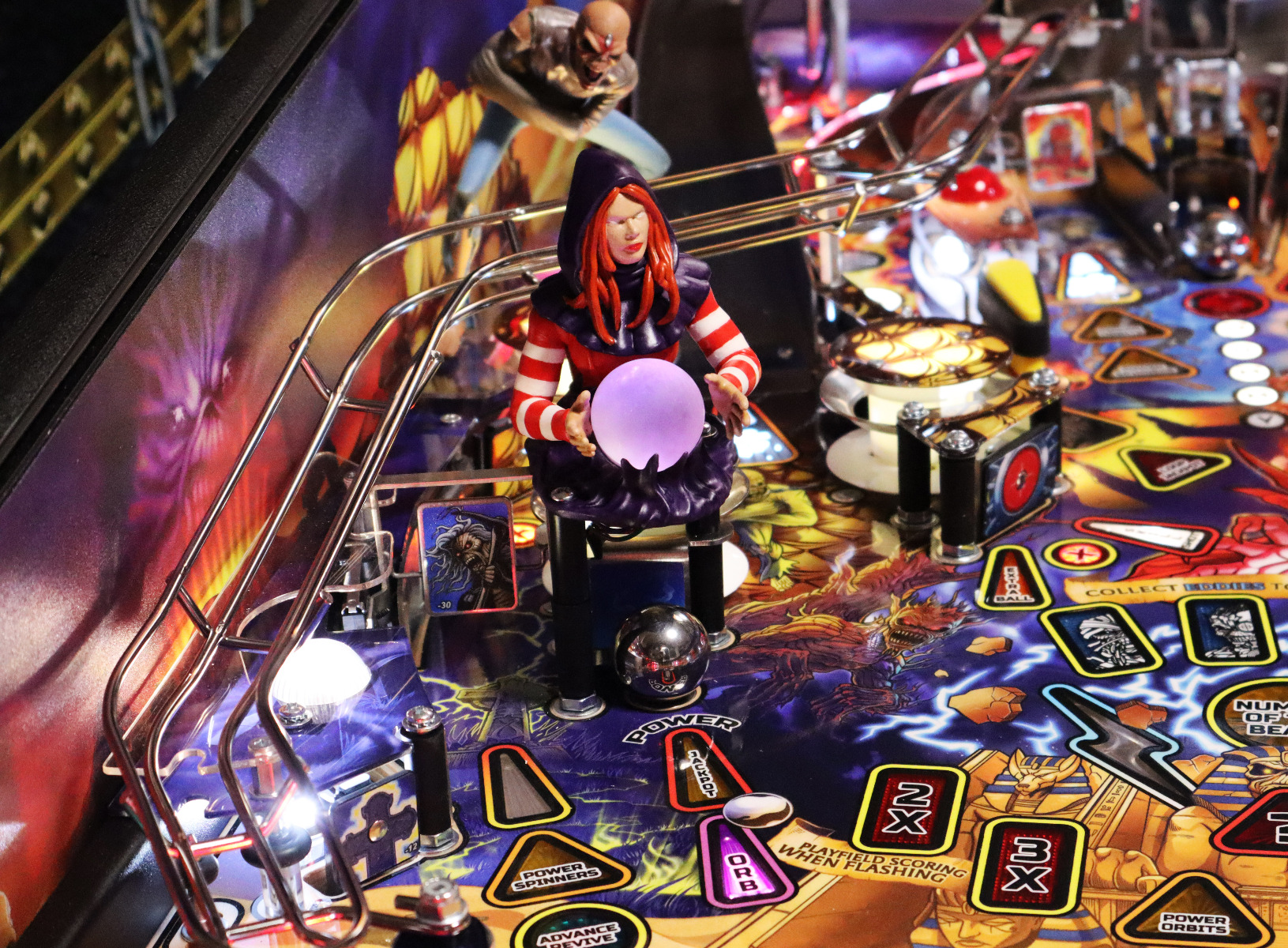 Iron Maiden Sculpted Oracle by The Art of Pinball - Image 2