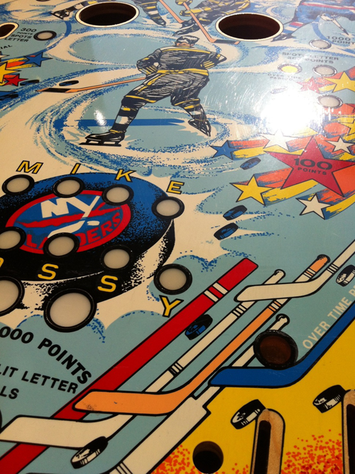 Mike Bossy NOS Playfield - Image 1