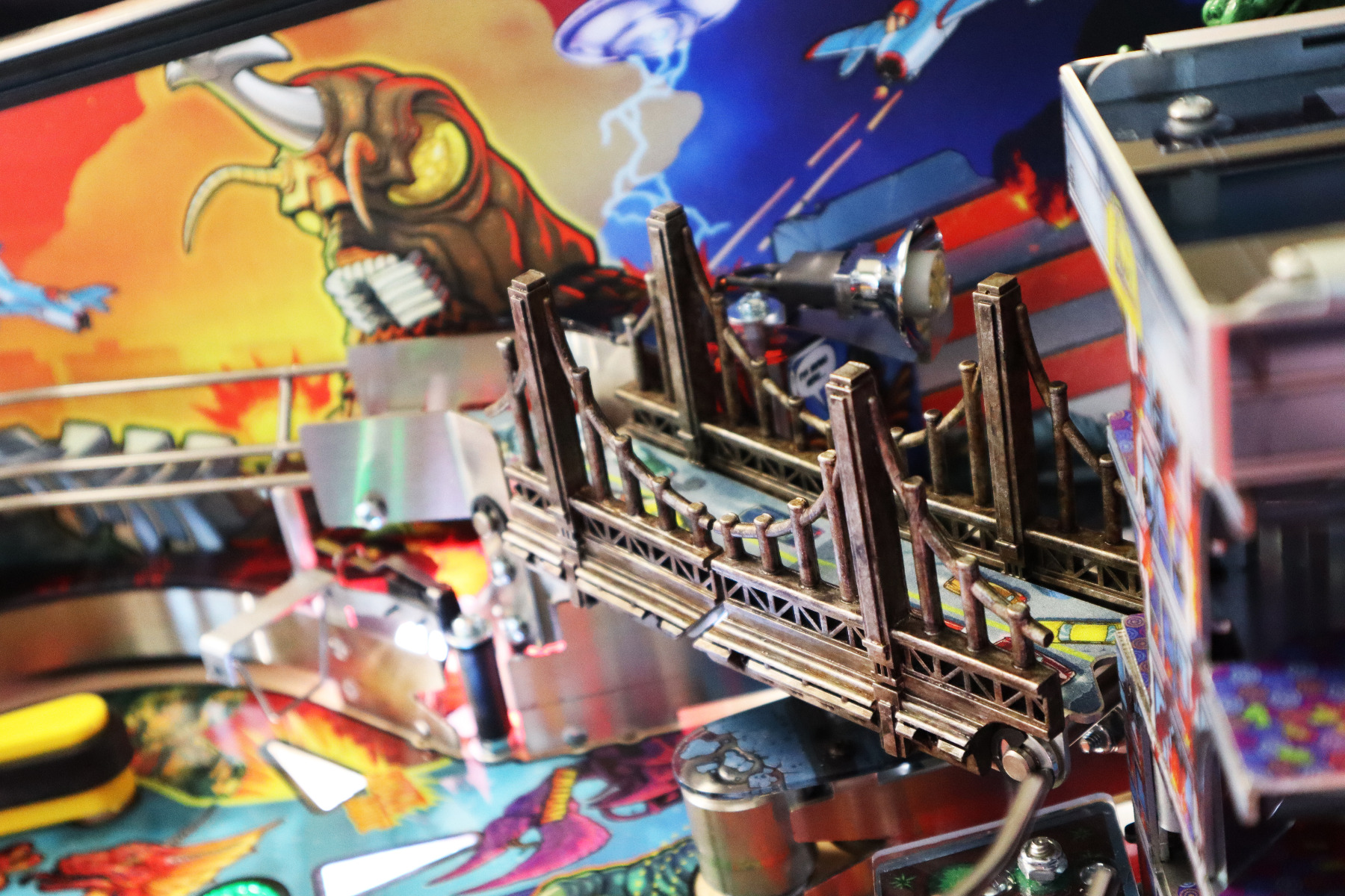 Godzilla Bridge Sculpt by The Art of Pinball - Image 7