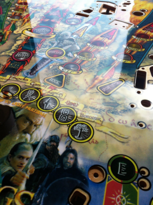 Lord of the Rings NOS Playfield